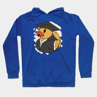 Cute Graduate Rubber Duckie // Cap and Gown Rubber Ducky Hoodie